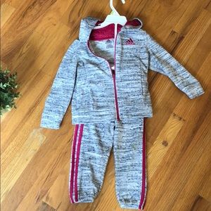 Girl Adidas Tracksuit 3T